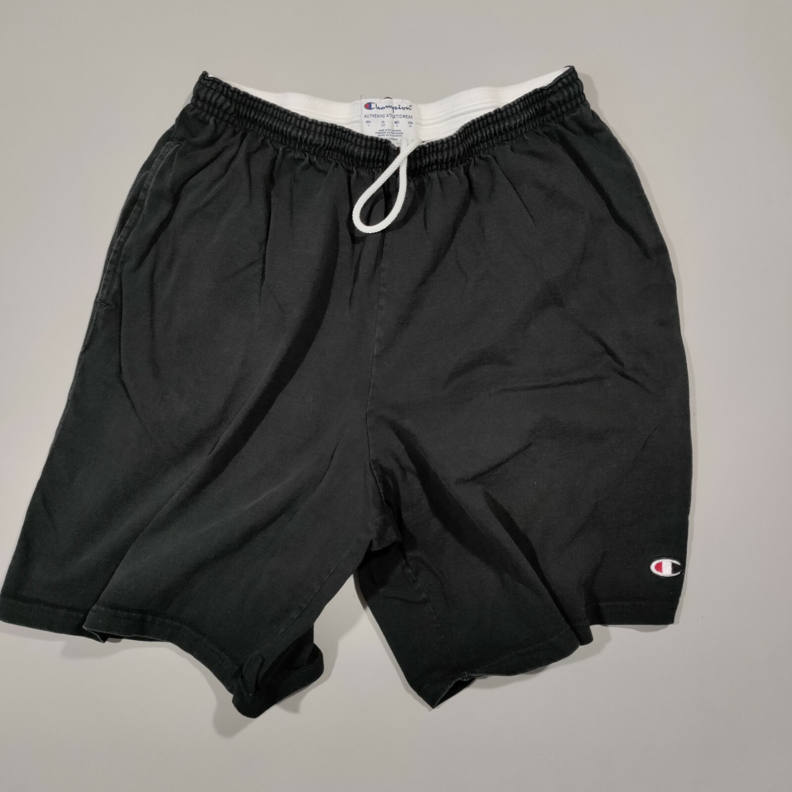 champion drawstring shorts men