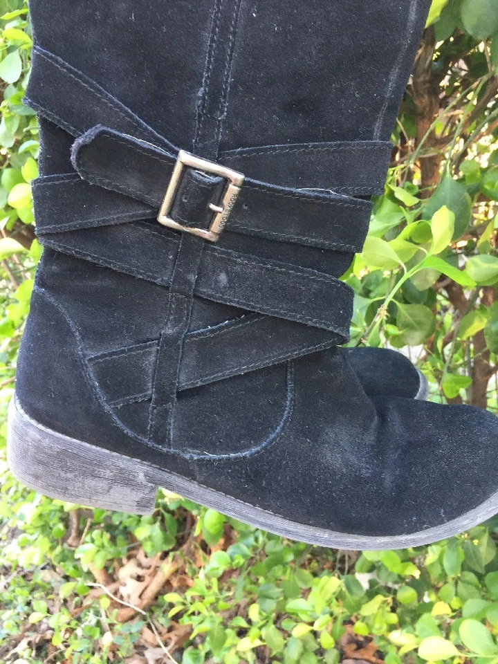 ROCKET DOG Sexy Suede Leather Motorcycle RIDING Cowboy BOOTS Womens Shoes Sz 8.5 - Image 4 of 4