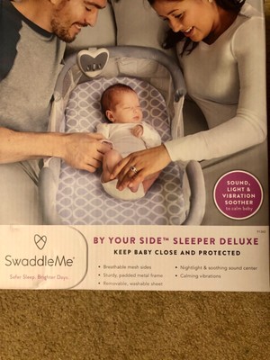 swaddleme by your side sleeper deluxe