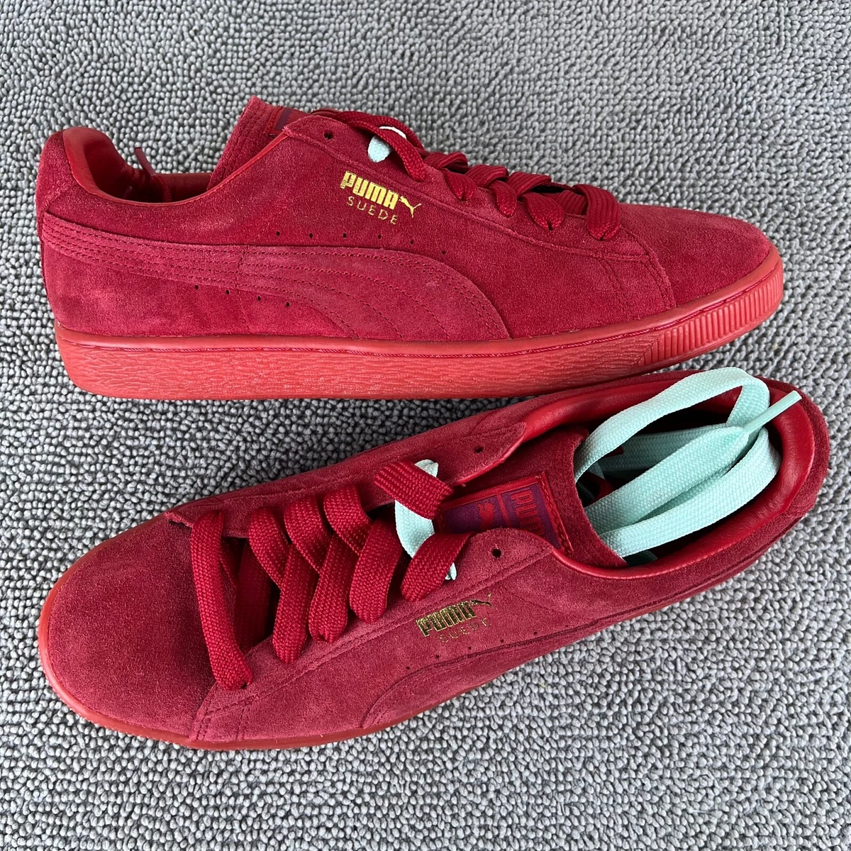 All red top classic pumas