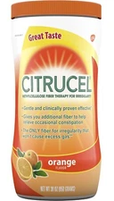 Citrucel Fiber Therapy Powder, Orange 🍊 Flavor - 30 Ounces