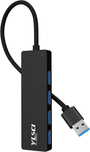 4 in 1 USB 3.0 Hub with 4x 5Gbps USB 3.0 Ports for Laptop, PC - Picture 1 of 7