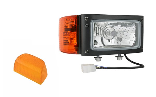 Scheinwerfer Blinker Rechts Fernlicht Abblendlicht Positionslicht Lampenschirm-image