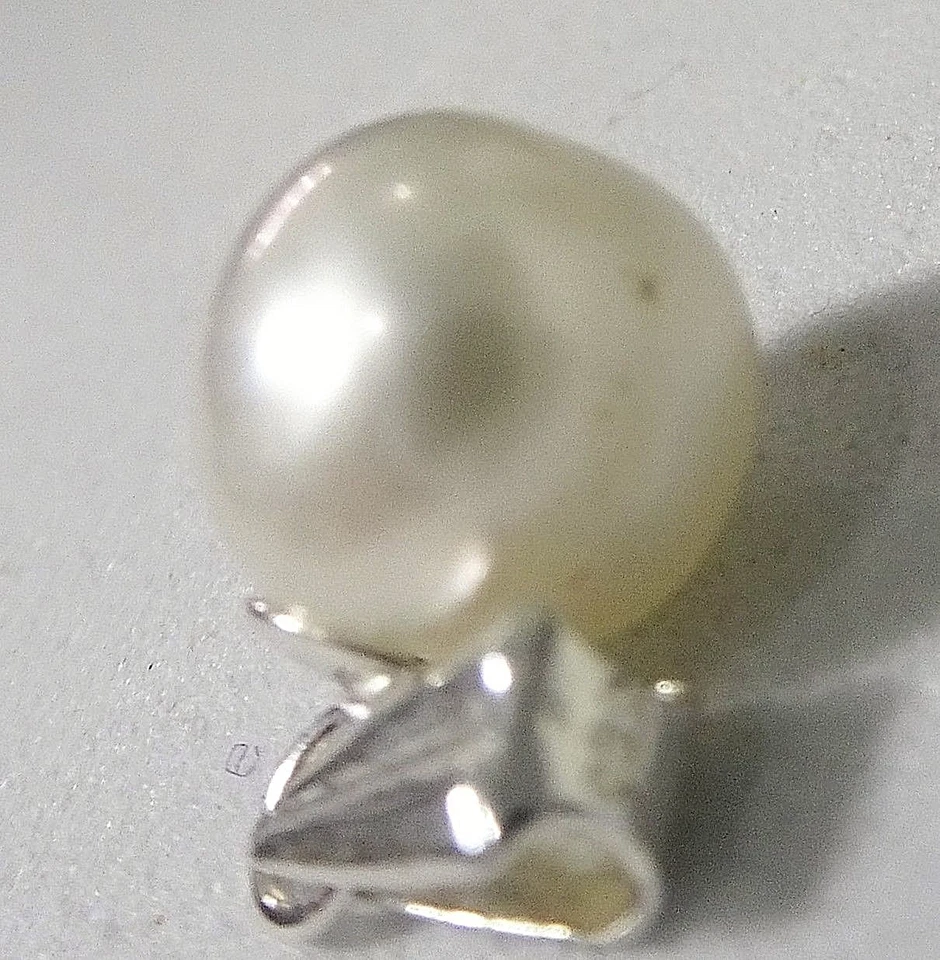 Perla di fiume in argento - Immagine 2 di 4