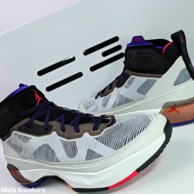 Air Jordan 37 US 14 Men's Black White Bone Purple Nike Basketball DD6958 060 New