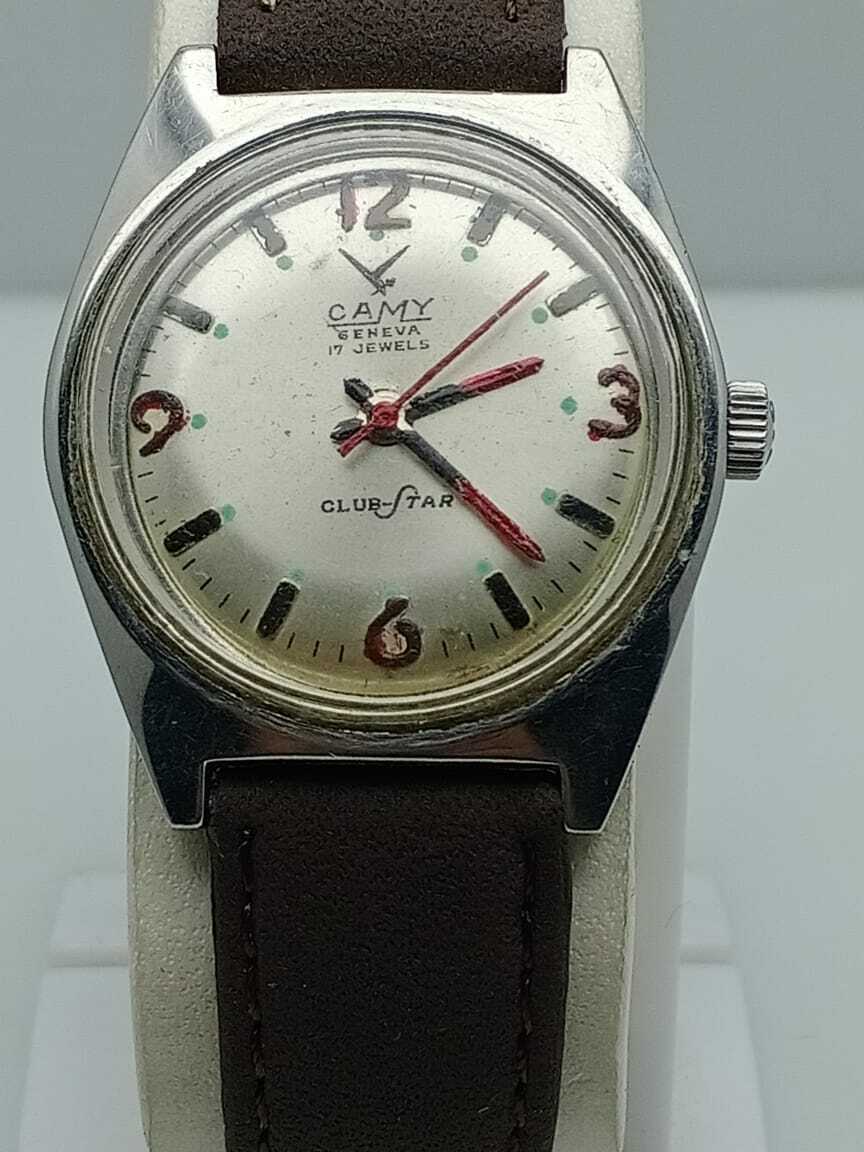 Vintage CAMY Geneva Club-Star Manual Winding Watch | eBay