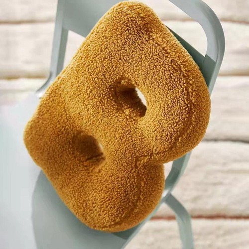 English Letters Pillow Soft Initial Throw Cushion Decorative Alphabet Pillo Q6B1 - Picture 20 of 47