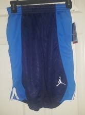 Nike Michael Jordan Jumpman Youth Basketball Shorts Lg 12-13 yrs Midni Blue 40