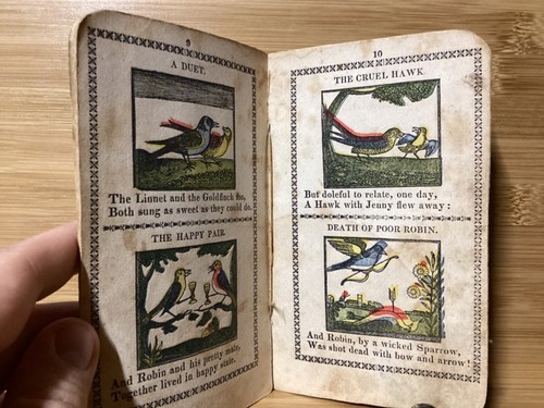 C. 1856 Courtship, Marriage & Death Of Poor Cock Robin - Schaffer Harrisburg Ed. - Picture 7 of 11