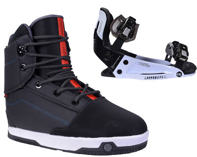 HYPERLITE Wakeboard Bindung Wakeboardboot SYSTEM HIGHBACK 2025 inkl. DISTORTION