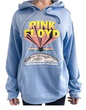  NEW PINK FLOYD The Dark Side Of The Of The Moon Hoodie Adult XL Retro BLUE