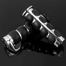 1" Hand Grips Handlebar w/ Throttle For Harley Kuryakyn Suzuki Shadow Honda US