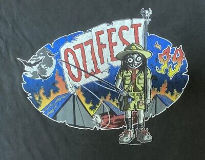 OZZFEST 1999 VINTAGE concert tour t-shirt XL Ozzy Black OZZFEST 1999 VINTAGE concert tour t-shirt XL Ozzy Black