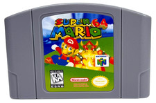 Nintendo 64 Super Mario 64 Game Pak 1997, Cartridge Only - NEW