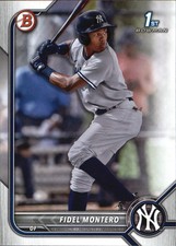 2022 Bowman #BP-74 Fidel Montero Prospects