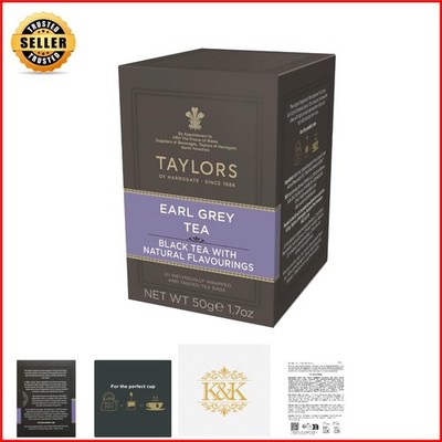 Fragrant Earl Grey Tea - 20 Count Pack, Naturally Delicious & Allergen-Free