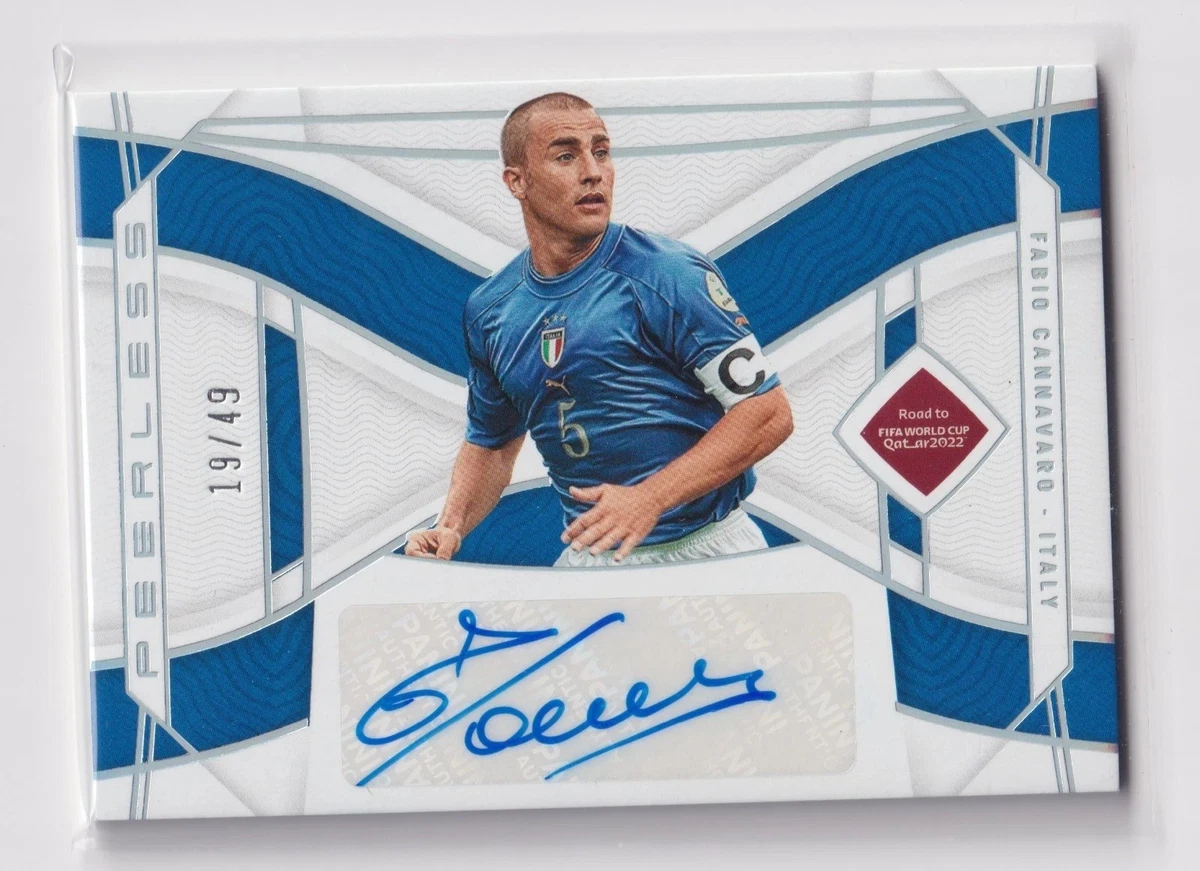 Carte Panini National Treasures 2022 - Wayne Rooney & Michael Owen Autographe /49 - Angleterre