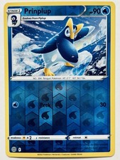 Carta Pokémon Prinplup 036/172 Brilliant Stars Reverse Holo non comune quasi nuova