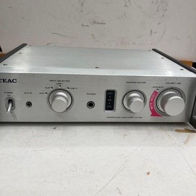 TEAC HA-501 Dual Monaural Headphone Amplifier Tested & Working japan
