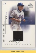 2001 SP Game Used Edition Authentic Fabric Edgardo Alfonzo #EA READ n8a