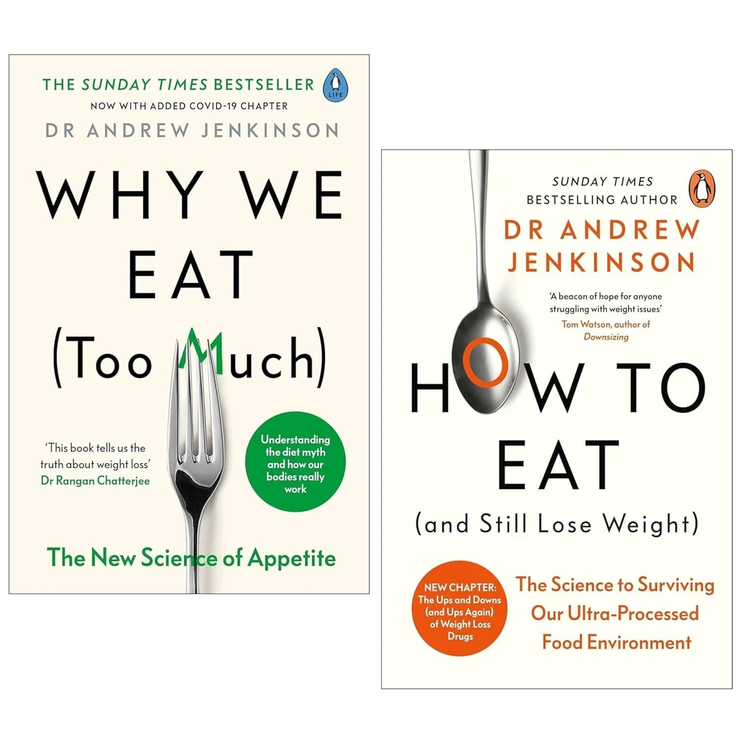 Penguin Random House Golden Why We Eat & How To Eat By Dr Andrew Jenkinson 2 Books Collection Set - Non Fiction - Paperback - Image 4