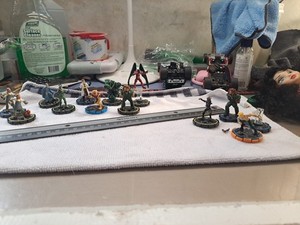 Heroclix Figure Lot of 13 - Hulk - Riddler - DC - No Cards