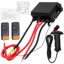 12v 500a Pre-wired Winch Control Box Kit For Winches 8000lbs-17000lbs - Wire