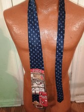 Coca-Cola Polar Bear Men's Polyester Tie.