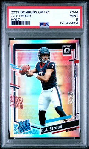 2023 Panini Donruss Optic CJ Stroud Holo PSA 9