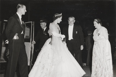 Queen Elizabeth und Prinz Philip, Herzog von Edinburgh Foto 