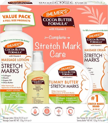 Palmer's Cocoa Butter Formula Pregnancy Skin Care Kit for Stretch Marks and... 
