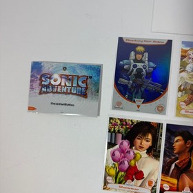 Official Sega Limited Run Dreamcast Trading Cards - Sonic Adventure Title Screen