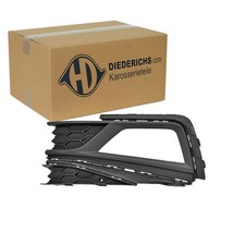 DIEDERICHS BLENDE SCHWARZ STOßSTANGE LINKS passend für VW POLO | 2209847