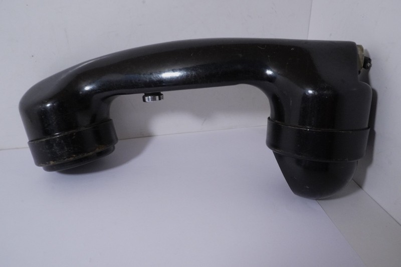 Original Military BAKELITE HANDSET Cleaned W/ Elements But Sold AS IS & Untested