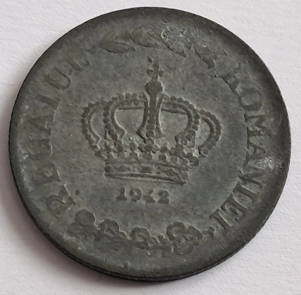 Romania, 20 Lei 1942 Zinc - Image 2 of 2