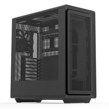 Rosewill Helium Air Black Mid Tower Computer Gaming Case, Mesh Panel,
