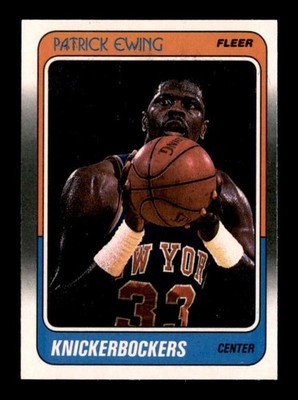 1988 Fleer #80 Patrick Ewing   NM X3611053