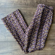 Tory Burch Holiday 2020 Floral Jacquard Flare Pants - Size 4 - Salesman Sample