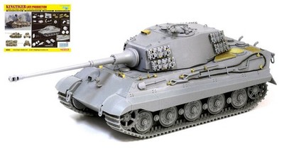 Dragon KINGTIGER LATE PROD.NEW PATTERN TRACK KIT 1:35