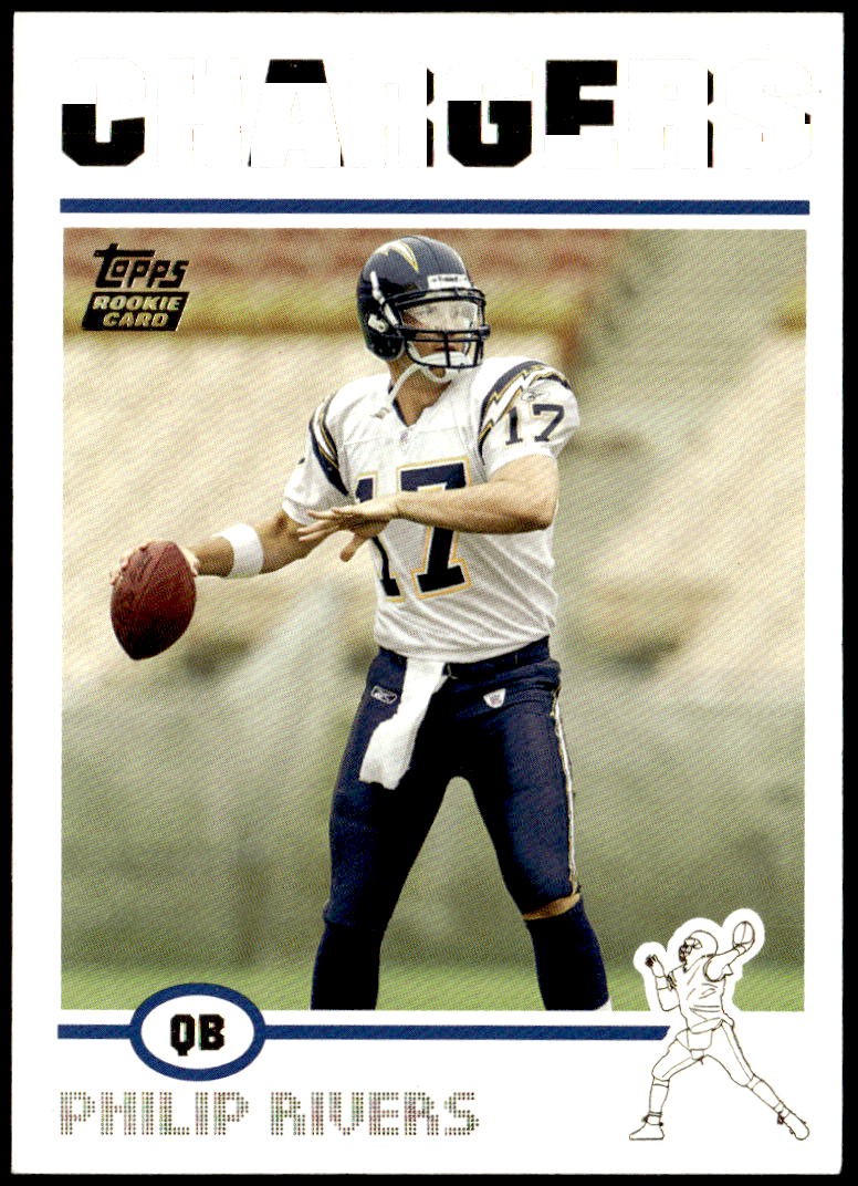 2004 Topps #375 Philip Rivers Topps Collection Rookie E1