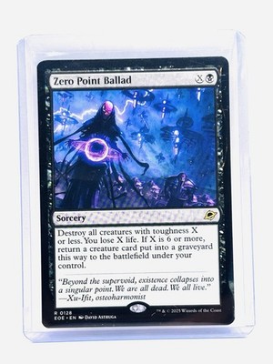 Magic The Gathering, Zero Point Ballad, Edge of Eternities, Regular MT/NM