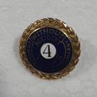  Vintage Continental Baking Company Multiple Years Safety Lapel Pin Belt Buckle. — photo 3