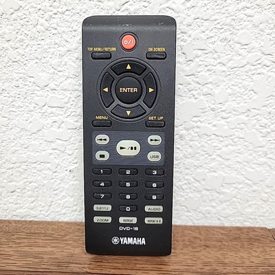Yamaha DVD-16 DVD Player Remote Control, Tested Working