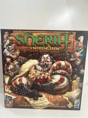 Sheriff Of Nottingham Board Game Bluffing Bribery CMON Edition