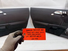 Panneaux De Porte Gauche Droite Noirs Pour PORSCHE CAYMAN S BOXSTER 987