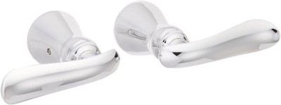 Delta Faucet RP70635 Linden Roman Tub Two Lever Handle Kit, Chrome