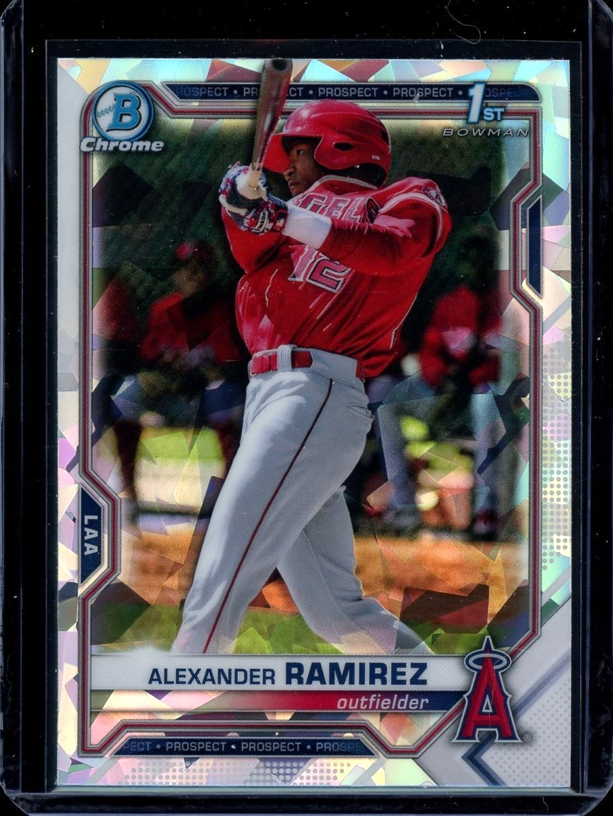 2021 1st Bowman Chrome ~ Alexander Ramirez ~ Atomic Refractor ~ #BCP-145