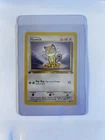 Meowth - 56/64 - Jungle Unlimited Pokemon Card TCG Vintage Near Mint - 1999 WOTC