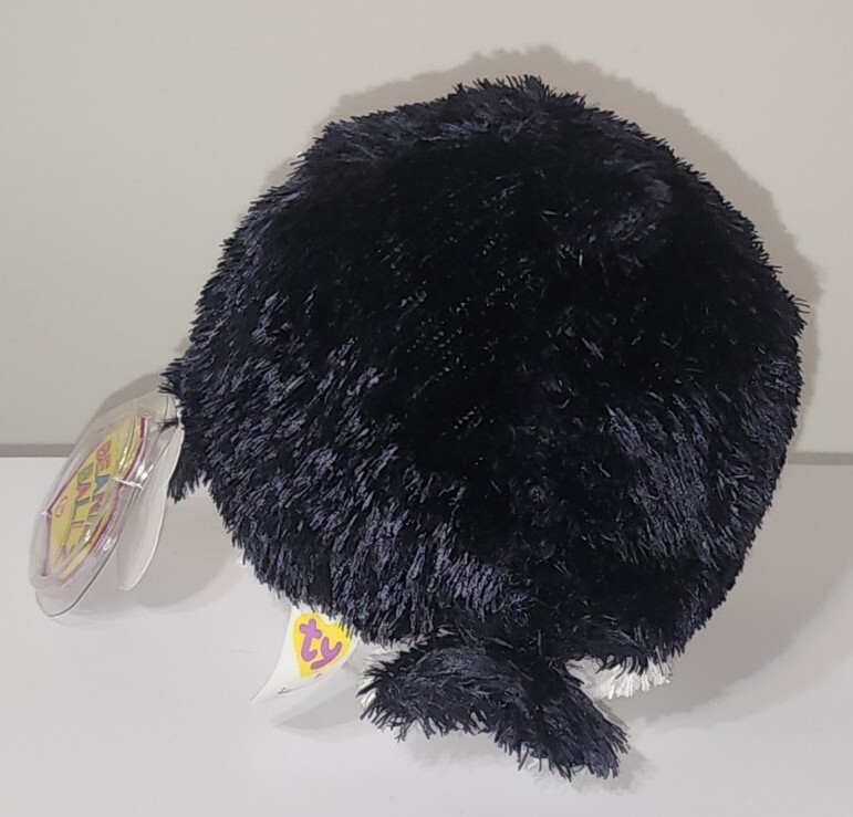 Ty Beanie Ballz SPLASH the Killer Whale (5 Inch) MWMTs Plush