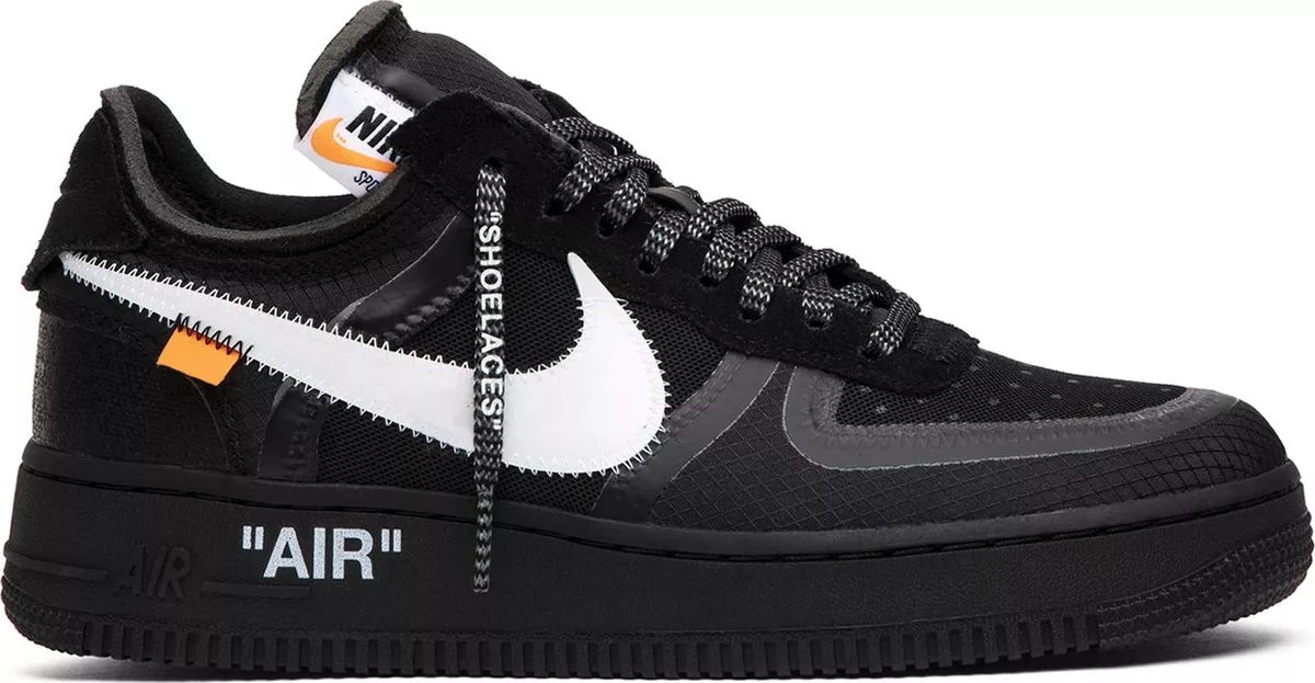 Nike Air Force 1 Low Off-White Black White Men's - AO4606-001 - US